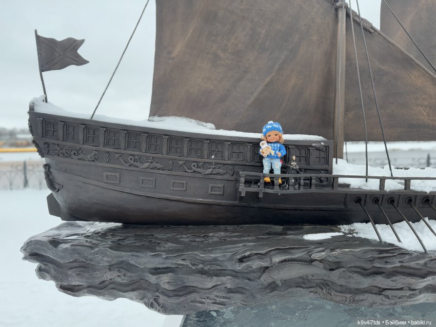 Зимняя прогулка Эллы — Куклы Meadow dolls (Медовушки): BJD (БЖД)