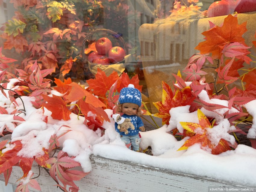 Зимняя прогулка Эллы — Куклы Meadow dolls (Медовушки): BJD (БЖД) (фото 3)