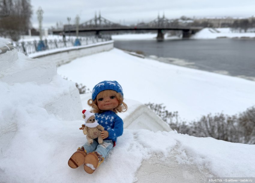 Зимняя прогулка Эллы — Куклы Meadow dolls (Медовушки): BJD (БЖД)
