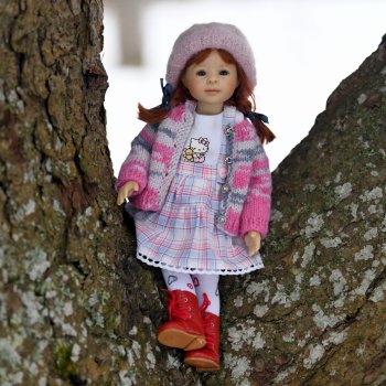 Прогулка Аксиньи в Усадьбе "Митино" (Тверская область)