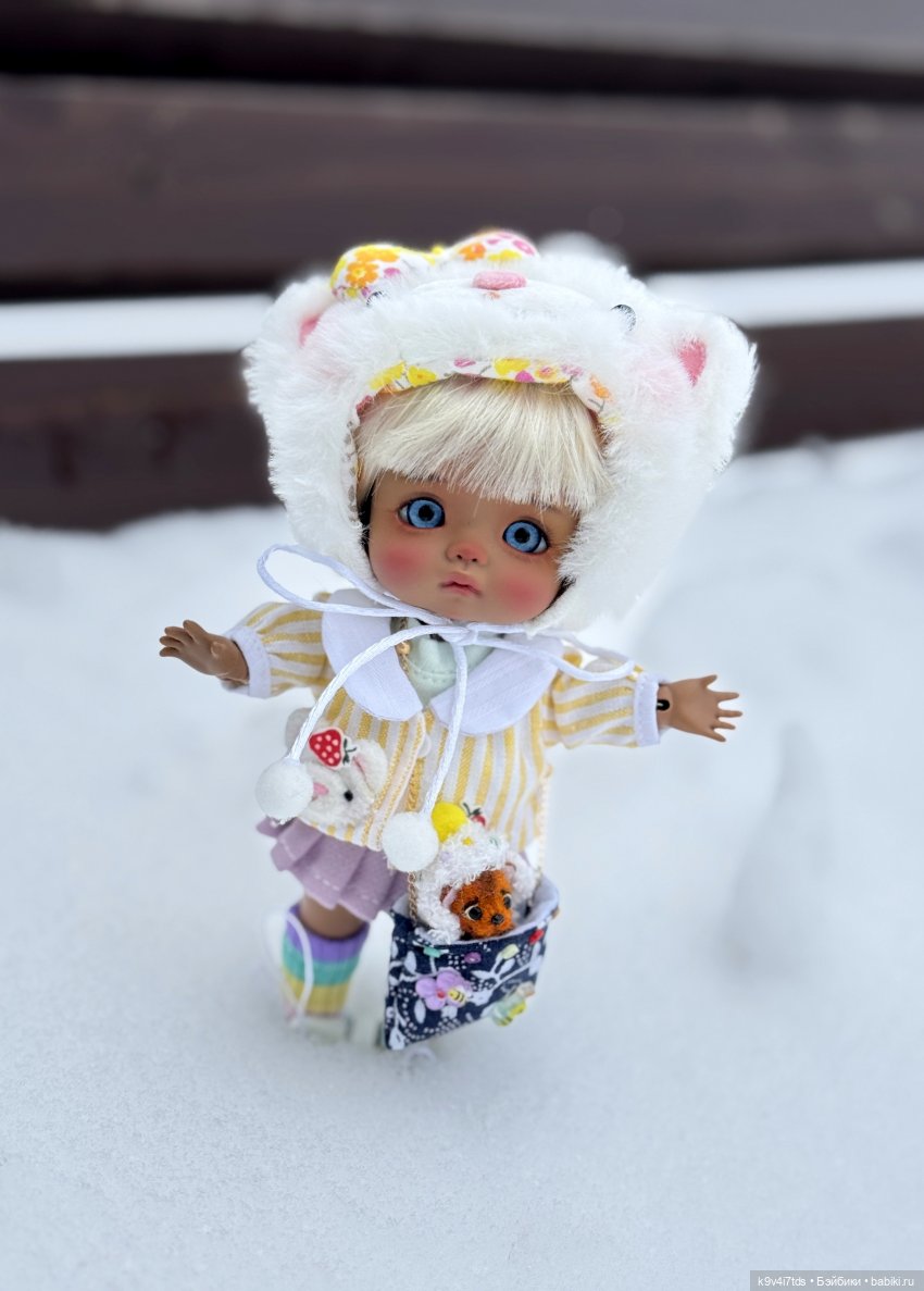 Снежный Апрель | Бэйбики Снежный Апрель — Куклы Latidoll (Лати): BJD (БЖД)