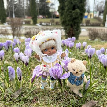 Агуша и котик Феликс гуляют по Твери, продолжение