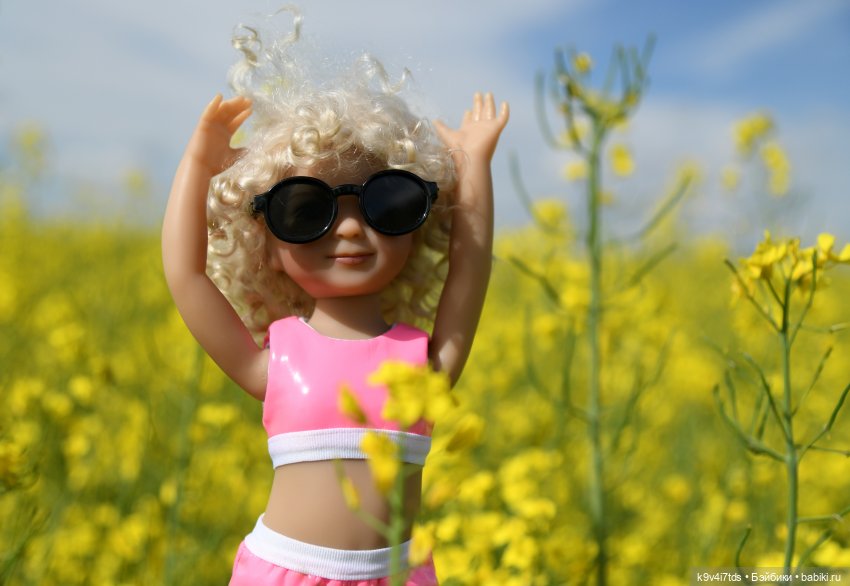 Солнечное поле — Куклы Dianna Effner (Эффнер) из винила: Little Darling (фото 4)