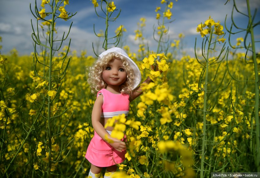 Солнечное поле — Куклы Dianna Effner (Эффнер) из винила: Little Darling