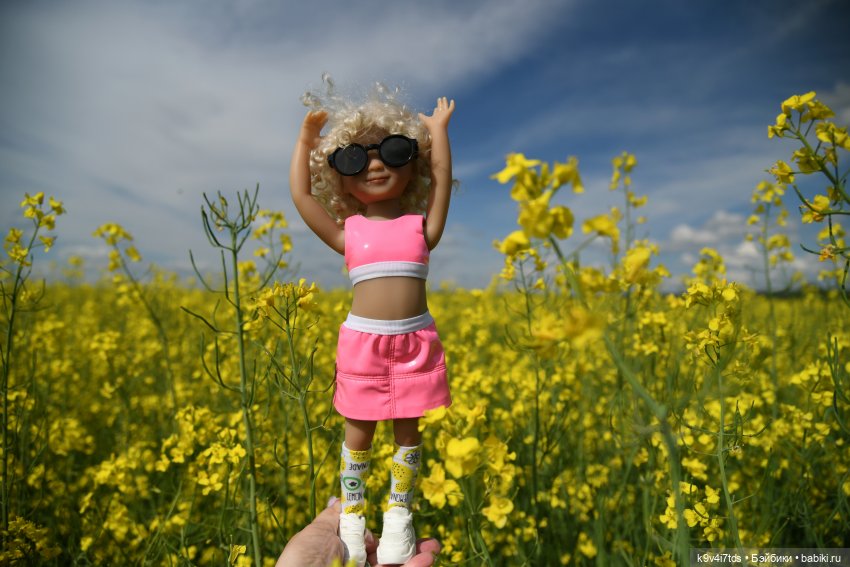 Солнечное поле — Куклы Dianna Effner (Эффнер) из винила: Little Darling (фото 5)