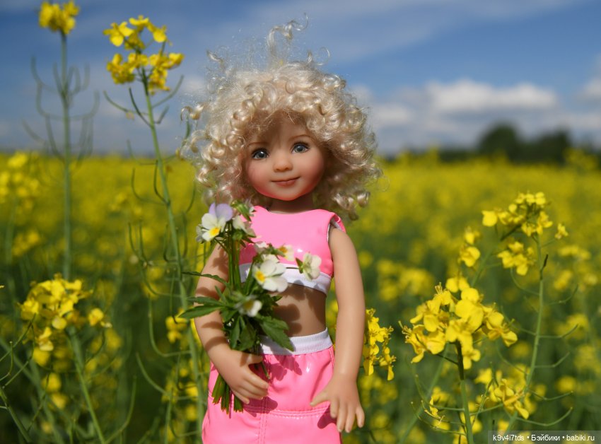 Солнечное поле — Куклы Dianna Effner (Эффнер) из винила: Little Darling