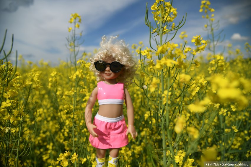 Солнечное поле — Куклы Dianna Effner (Эффнер) из винила: Little Darling (фото 7)