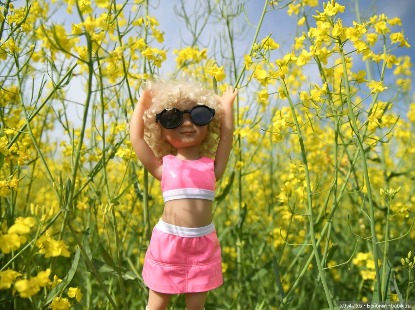 Солнечное поле — Куклы Dianna Effner (Эффнер) из винила: Little Darling (фото 6)