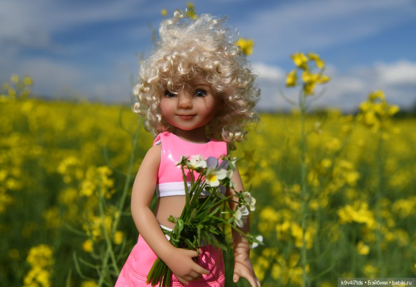 Солнечное поле — Куклы Dianna Effner (Эффнер) из винила: Little Darling