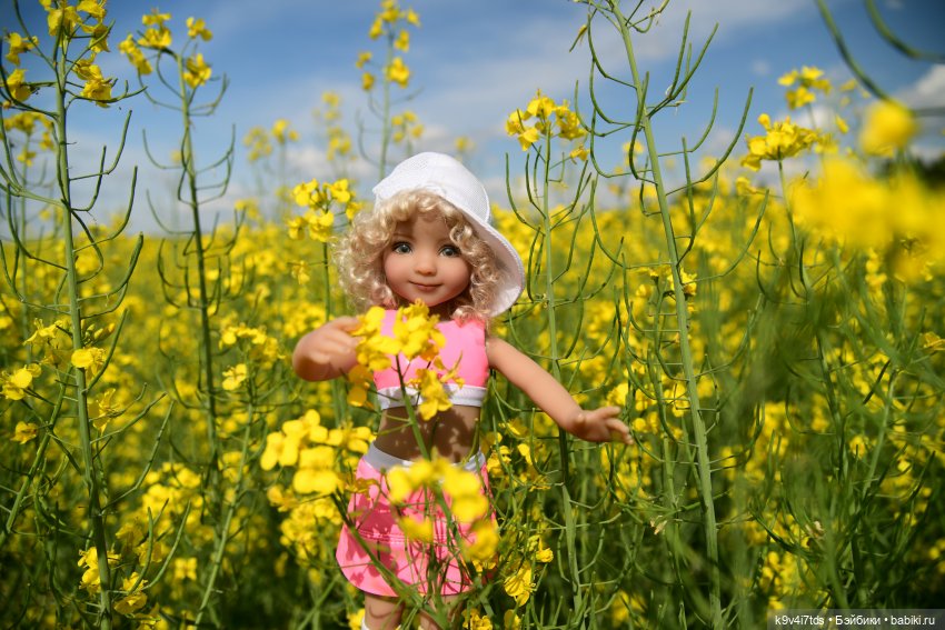 Солнечное поле — Куклы Dianna Effner (Эффнер) из винила: Little Darling (фото 3)