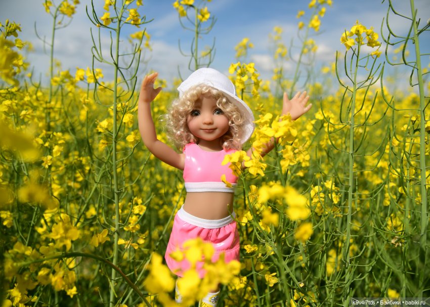 Солнечное поле — Куклы Dianna Effner (Эффнер) из винила: Little Darling (фото 2)