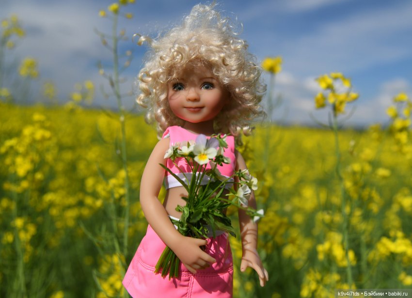 Солнечное поле — Куклы Dianna Effner (Эффнер) из винила: Little Darling