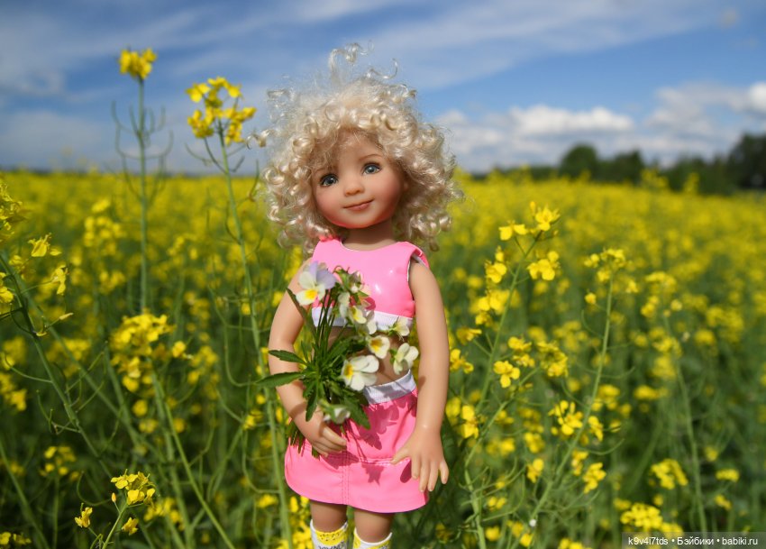 Солнечное поле — Куклы Dianna Effner (Эффнер) из винила: Little Darling