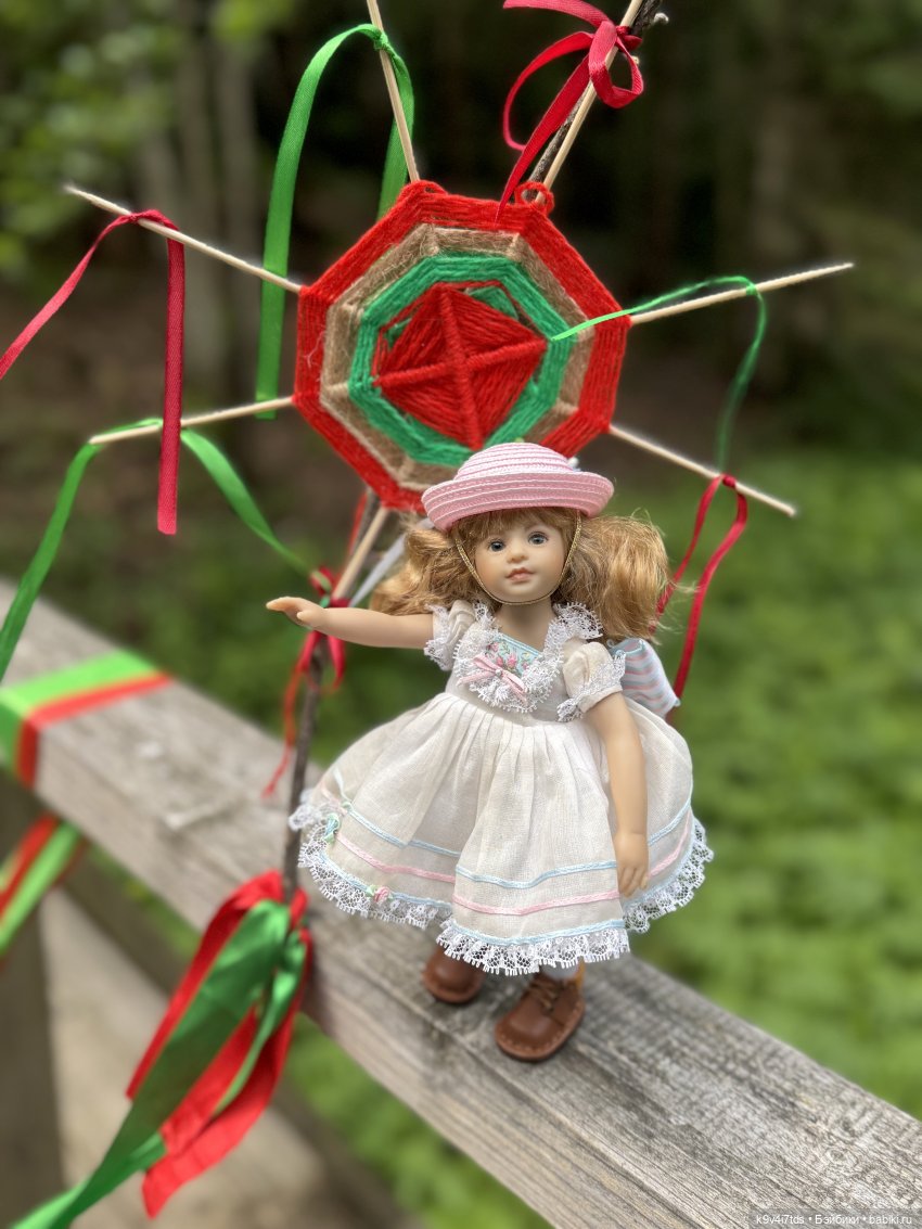 Карли на празднике "Троицких гуляний" в Усадьбе "Василёво"