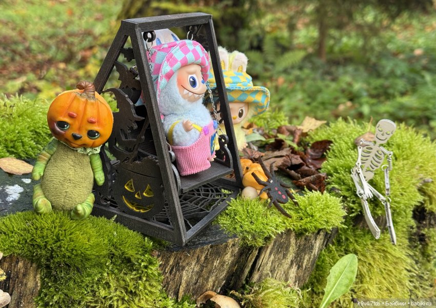 Таинственный Октябрь — Игрушки Labubu (Лабубу) и The Monsters: Pop Mart