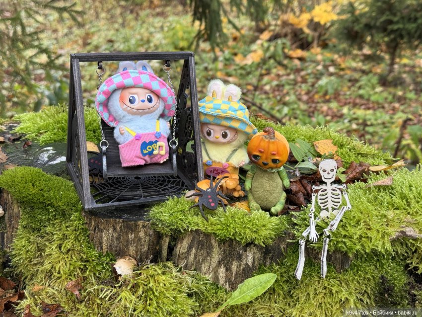 Таинственный Октябрь — Игрушки Labubu (Лабубу) и The Monsters: Pop Mart