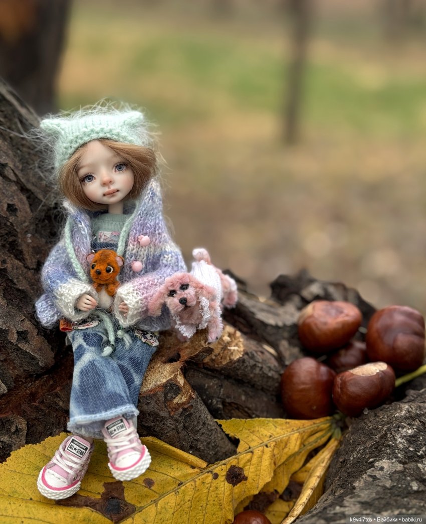 "Инопланетный" ноябрь, прогулка Фрейи в Москве (фото 3)