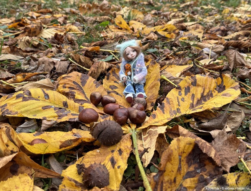 "Инопланетный" ноябрь, прогулка Фрейи в Москве