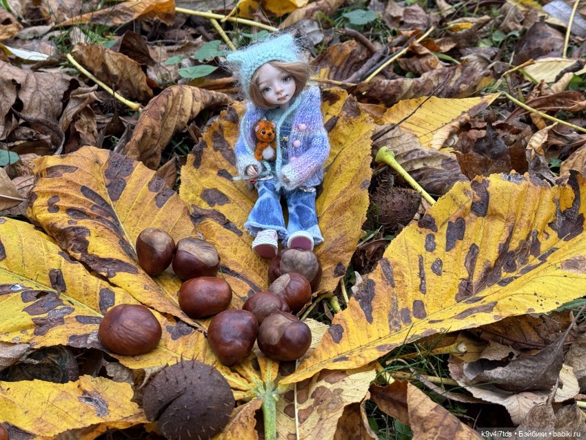 "Инопланетный" ноябрь, прогулка Фрейи в Москве