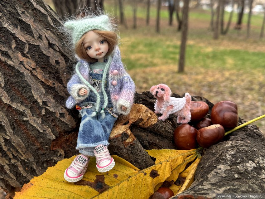 "Инопланетный" ноябрь, прогулка Фрейи в Москве (фото 2)