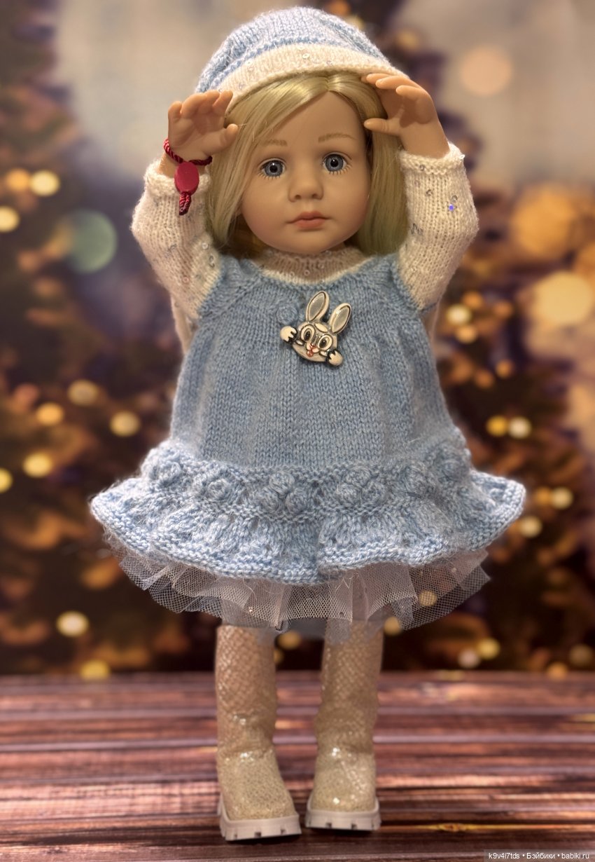 Зайка беленький, зайка серенький🥕🐰❤️ (фото 3)