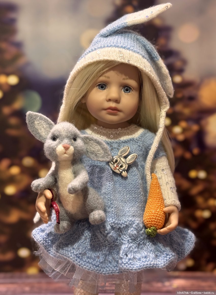 Зайка беленький, зайка серенький🥕🐰❤️ (фото 2)