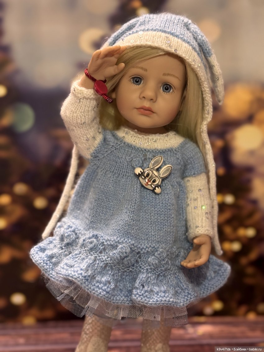 Зайка беленький, зайка серенький🥕🐰❤️ (фото 9)