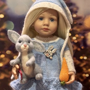 Зайка беленький, зайка серенький🥕🐰❤️