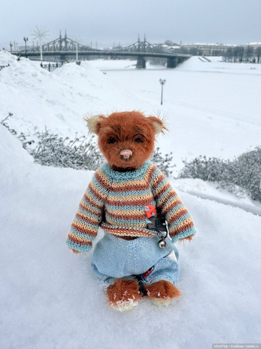 Прогулка с мишками — Домашние фото авторских игрушек: Тедди