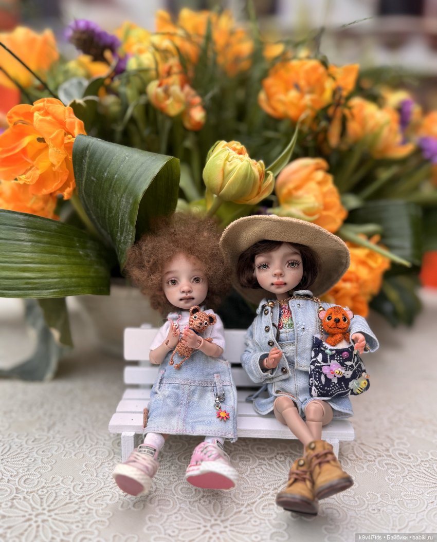 Семья Жу встречает Весну — Авторские куклы BJD (БЖД) у нас дома: фото