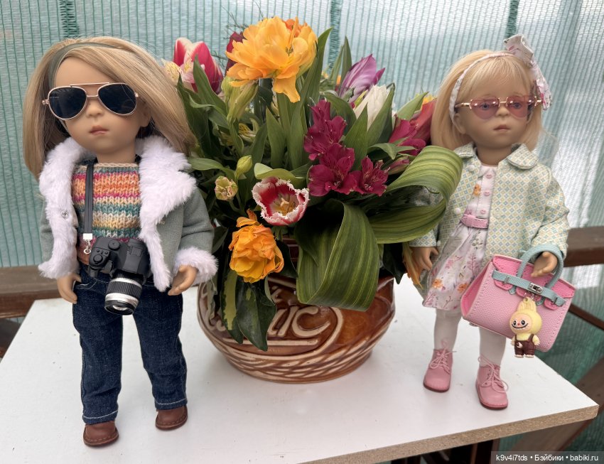 "Крутышки" на выставке тюльпанов