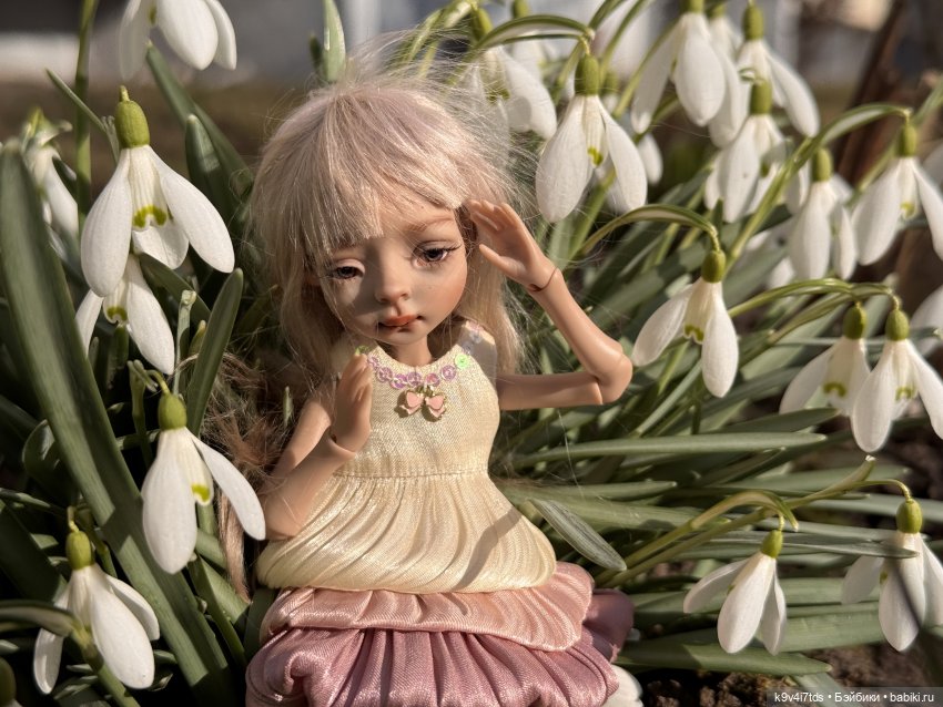 Нежные весенние Цветочки — Авторские куклы BJD (БЖД) у нас дома: фото (фото 8)