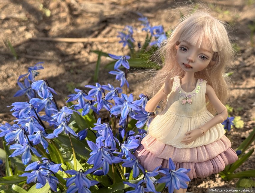 Нежные весенние Цветочки — Авторские куклы BJD (БЖД) у нас дома: фото (фото 3)