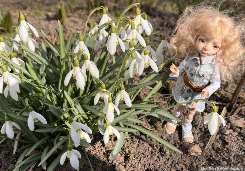 Нежные весенние Цветочки — Авторские куклы BJD (БЖД) у нас дома: фото (фото 7)