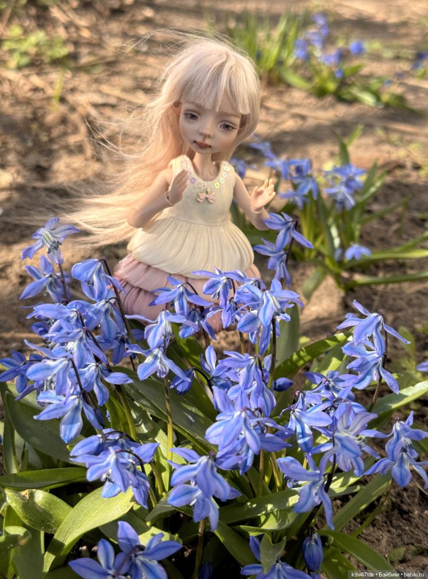 Нежные весенние Цветочки — Авторские куклы BJD (БЖД) у нас дома: фото (фото 5)
