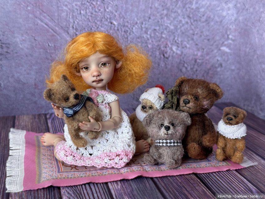 Лоло и Мишки — Авторские куклы BJD (БЖД) у нас дома: фото