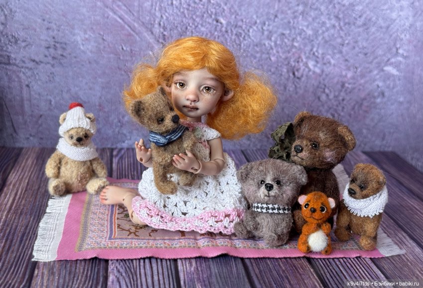 Лоло и Мишки — Авторские куклы BJD (БЖД) у нас дома: фото