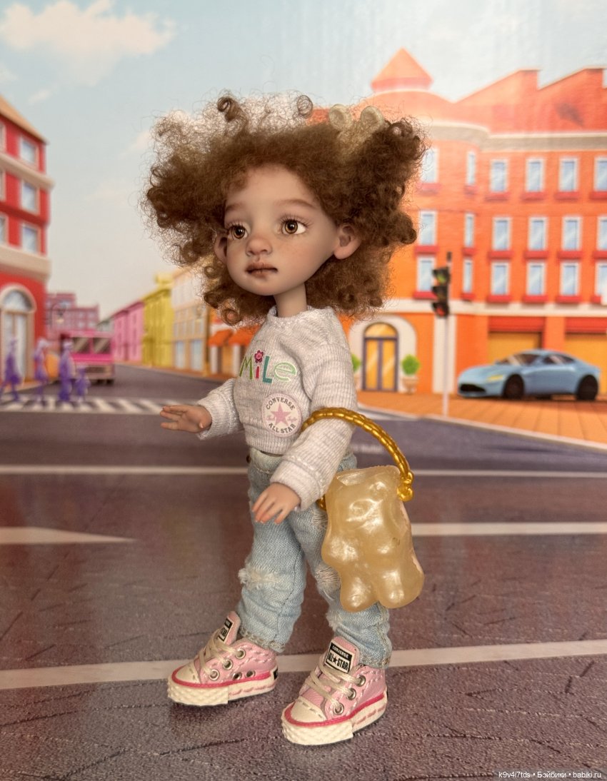 Лоло и велосипед — Авторские куклы BJD (БЖД) у нас дома: фото (фото 2)
