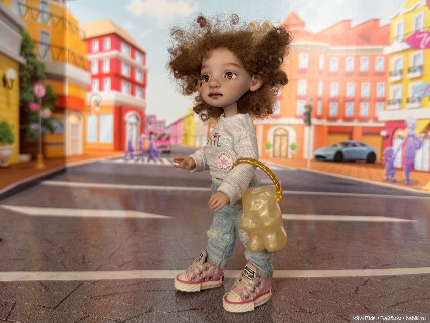 Лоло и велосипед — Авторские куклы BJD (БЖД) у нас дома: фото