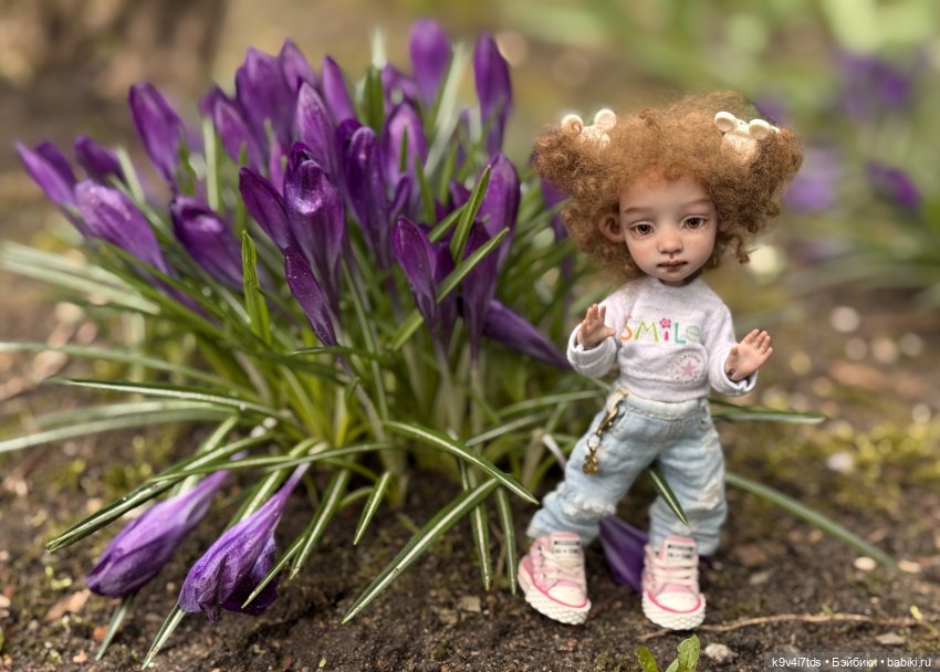Лоло и велосипед — Авторские куклы BJD (БЖД) у нас дома: фото