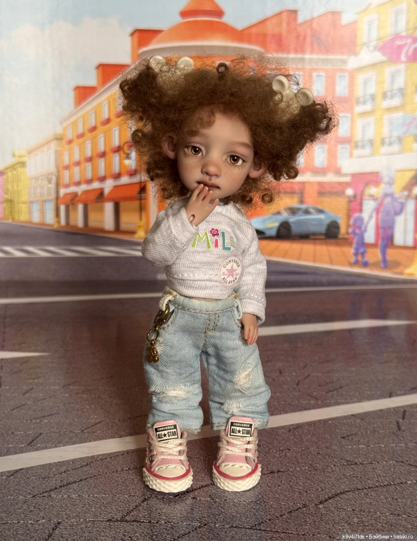 Лоло и велосипед — Авторские куклы BJD (БЖД) у нас дома: фото (фото 4)
