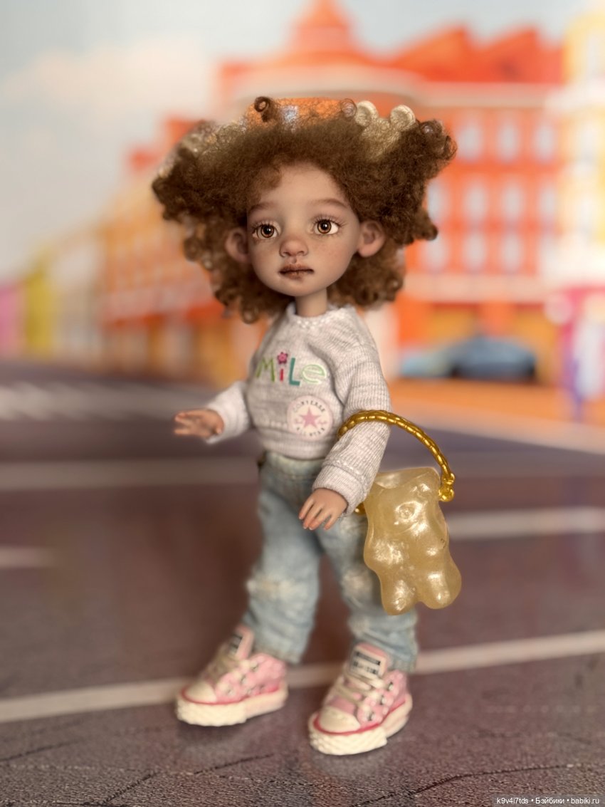 Лоло и велосипед — Авторские куклы BJD (БЖД) у нас дома: фото (фото 3)