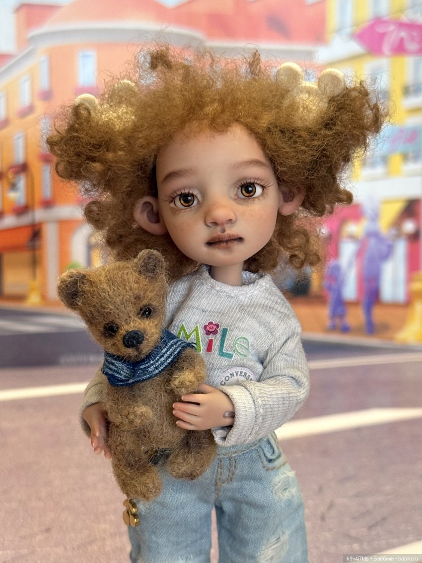 Лоло и велосипед — Авторские куклы BJD (БЖД) у нас дома: фото