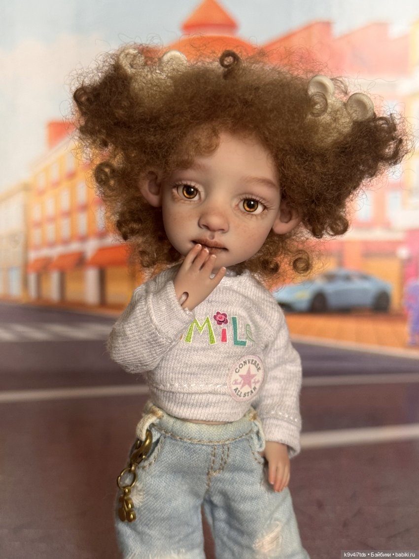 Лоло и велосипед — Авторские куклы BJD (БЖД) у нас дома: фото (фото 5)
