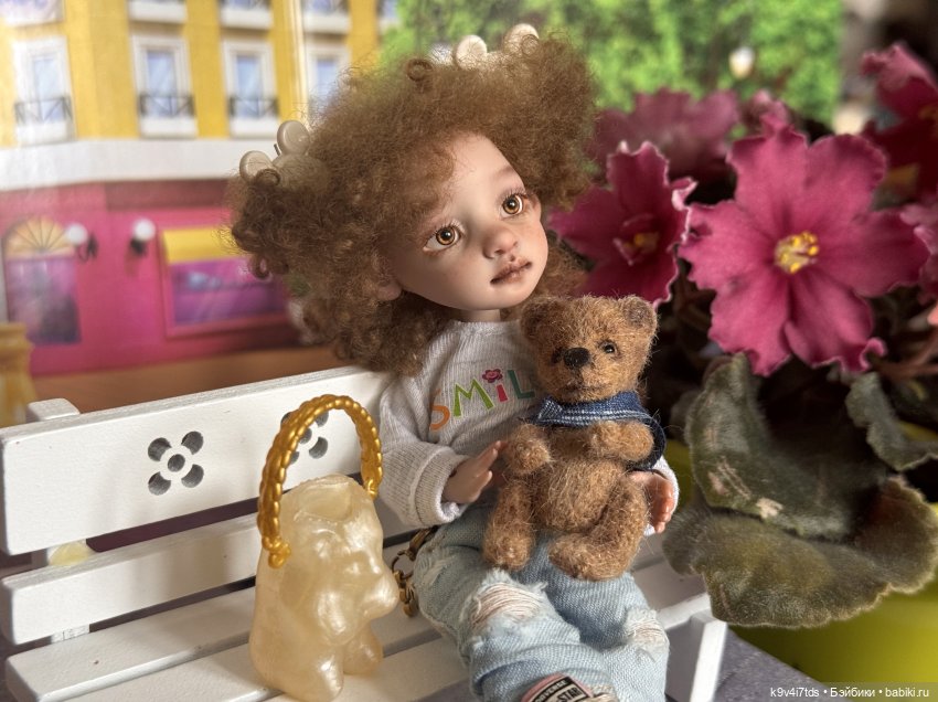 Лоло и велосипед — Авторские куклы BJD (БЖД) у нас дома: фото