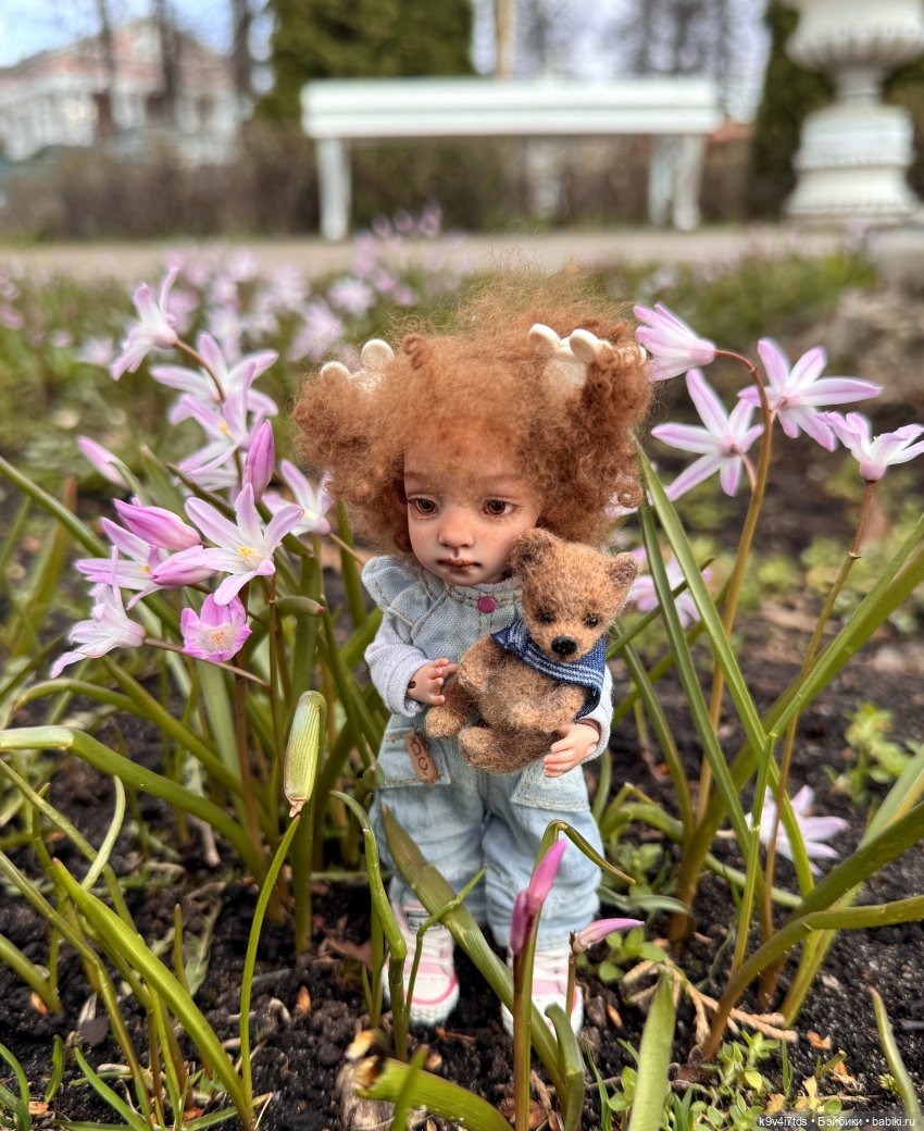 Прогулка Лоло и Мишки — Авторские куклы BJD (БЖД) у нас дома: фото