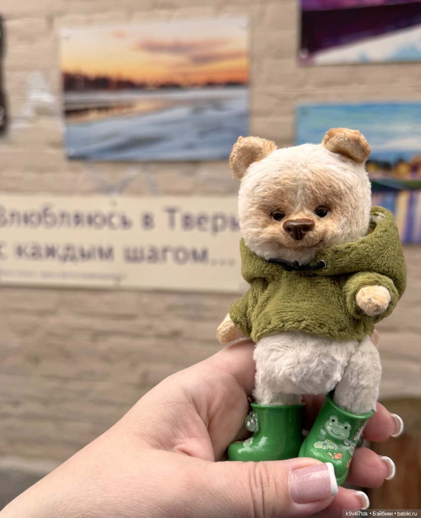 Мишка в Твери — Домашние фото авторских игрушек: Тедди