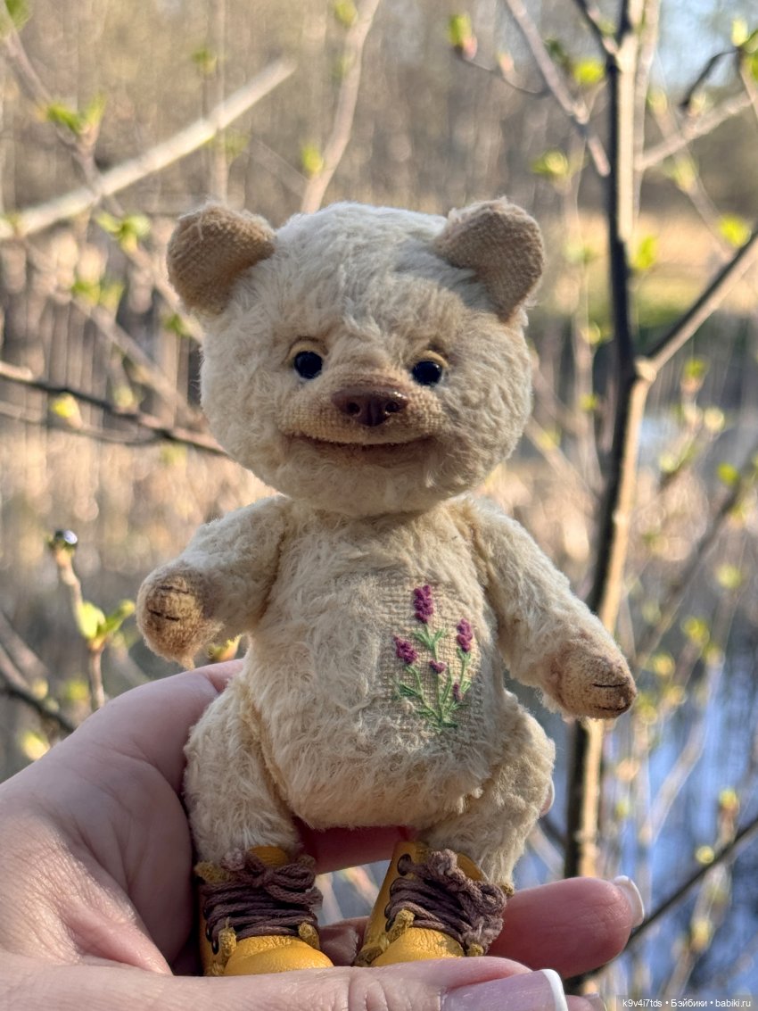 Мишки на водопаде — Домашние фото авторских игрушек: Тедди