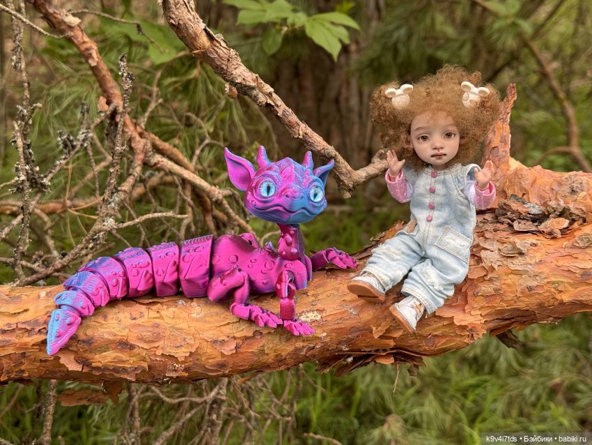 Лесная прогулка с Жу — Авторские куклы BJD (БЖД) у нас дома: фото