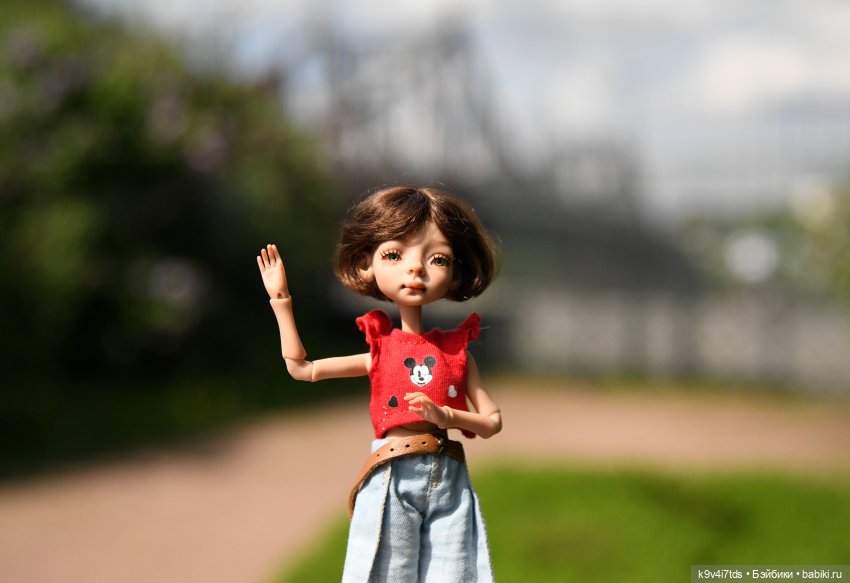 Майская прогулка с Жу — Авторские куклы BJD (БЖД) у нас дома: фото